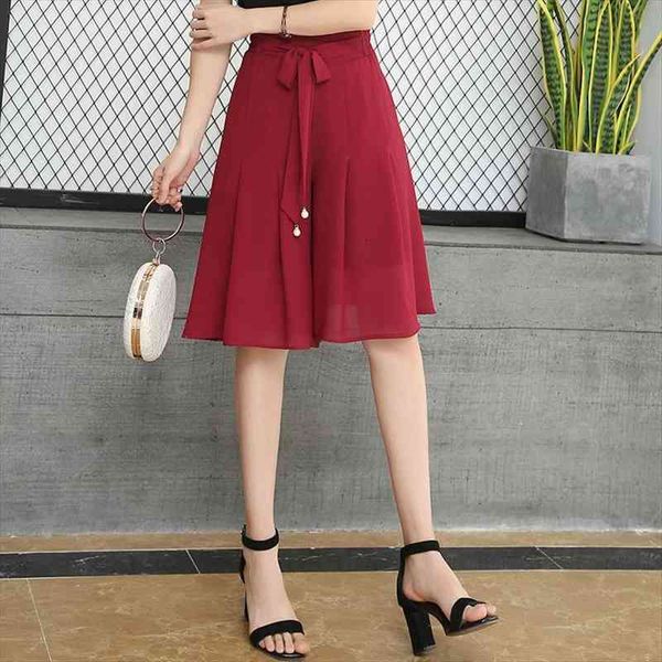 korean high waist skirts women shorts fashion pleated wide leg summer casual loose half long office, White;black
korean high waist skirts women shorts fashion pleated wide leg summer casual loose half long office, White;black