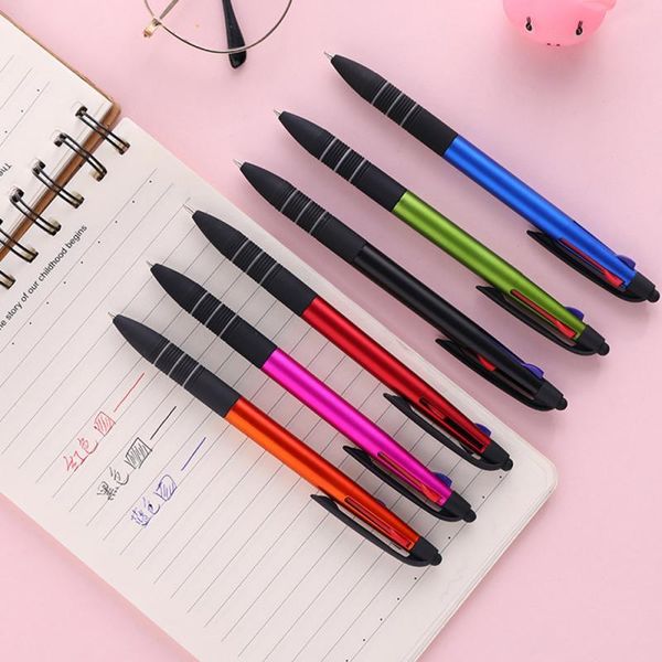 ballpoint pens 3 in 1 0.5mm multicolor pen creative ink ball for school office writing supplies color touch the screen paint, Blue;orange
ballpoint pens 3 in 1 0.5mm multicolor pen creative ink ball for school office writing supplies color touch the screen paint, Blue;orange