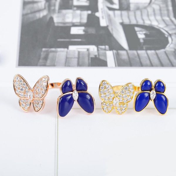 cluster rings jewelry pure 925 sterling silver lapis lazuli blue butterfly ring for women party engagement designer bijoux, Golden;silver
cluster rings jewelry pure 925 sterling silver lapis lazuli blue butterfly ring for women party engagement designer bijoux, Golden;silver