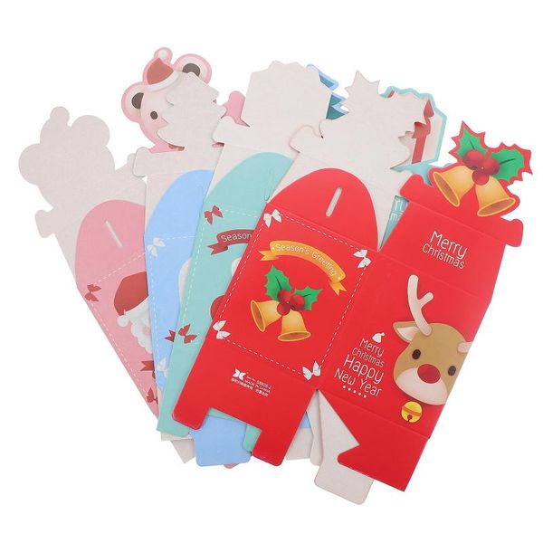 gift wrap 20pcs christmas candy case holiday treat box simple cardboard present 
gift wrap 20pcs christmas candy case holiday treat box simple cardboard present