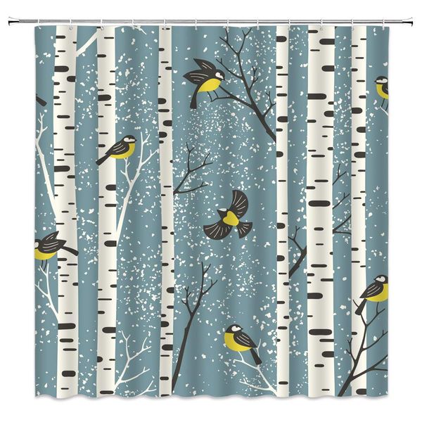 abstract birch tree shower curtain forest woodland tree trunk leafless branch bird snowflake winter season natural decor fabric
abstract birch tree shower curtain forest woodland tree trunk leafless branch bird snowflake winter season natural decor fabric