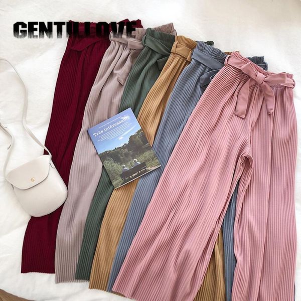 women's pants & capris soft causal loose women high waist elegant trouser for korean style wide leg fashion office outwear, Black;white
women's pants & capris soft causal loose women high waist elegant trouser for korean style wide leg fashion office outwear, Black;white