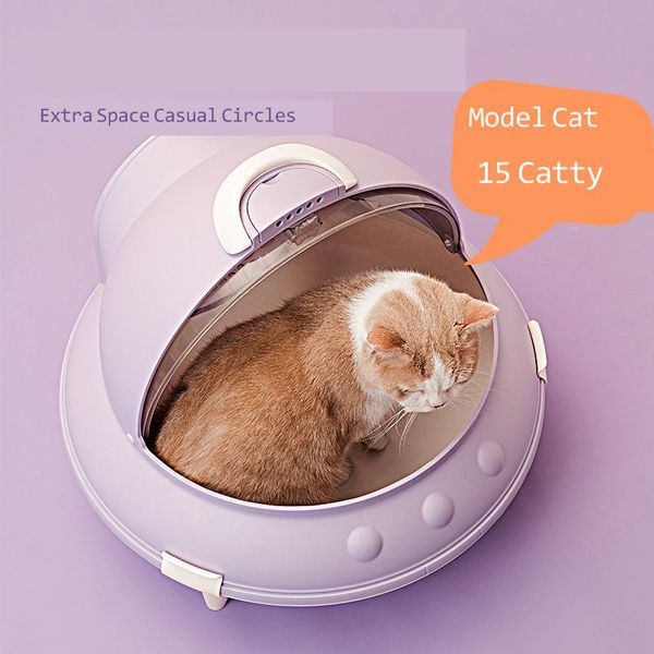 other cat supplies fully enclosed toilet ufo litter basin large size anti-splash feces dustproof smelly portable
other cat supplies fully enclosed toilet ufo litter basin large size anti-splash feces dustproof smelly portable