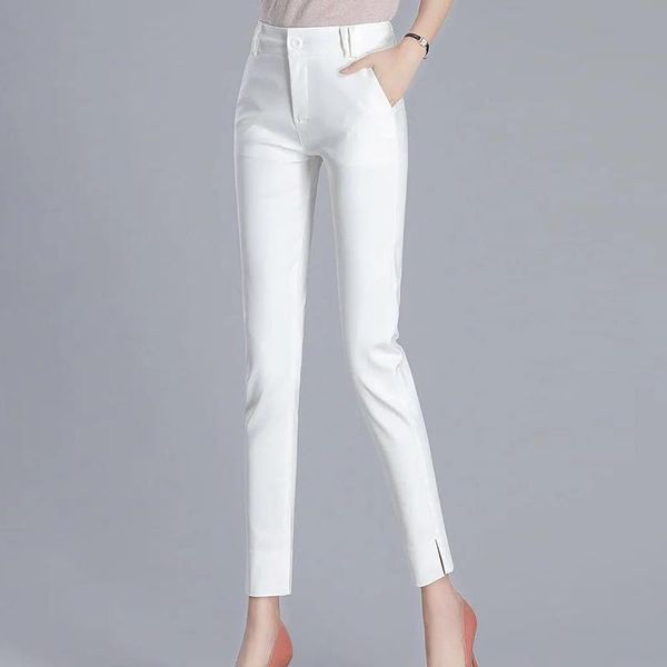plus size 4xl solid suit pencil pant for women casual slim white ankle-length pants female office lady work trousers women's & capris, Black;white
plus size 4xl solid suit pencil pant for women casual slim white ankle-length pants female office lady work trousers women's & capris, Black;white