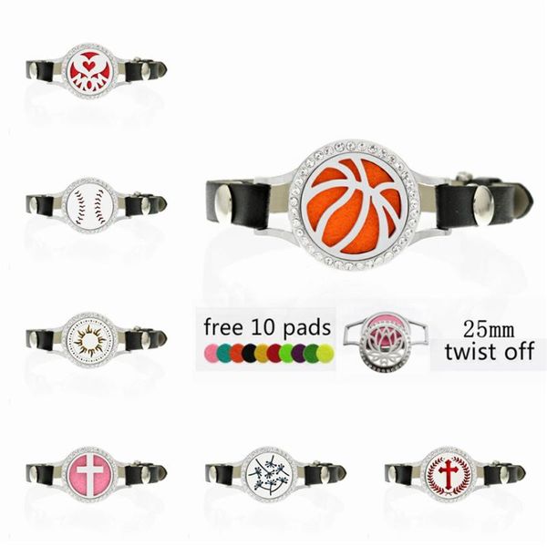 charm bracelets basketball real pu leather essential oil diffuser locket for man women bracelet&bangle, Golden;silver
charm bracelets basketball real pu leather essential oil diffuser locket for man women bracelet&bangle, Golden;silver