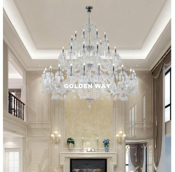 modern crystal chandelier clear lustres de cristal decorative 50arms d190cm led room lights chandeliers
modern crystal chandelier clear lustres de cristal decorative 50arms d190cm led room lights chandeliers