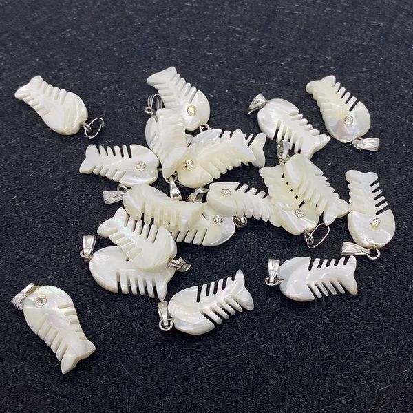 charms white fish bone shape shell pendants natural sea shells pendant inlaid glass crystal beads diy jewelry making necklace earrings, Bronze;silver
charms white fish bone shape shell pendants natural sea shells pendant inlaid glass crystal beads diy jewelry making necklace earrings, Bronze;silver