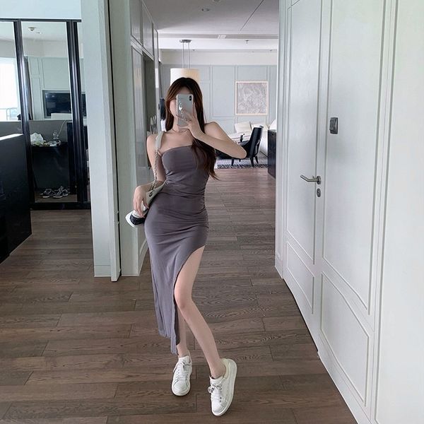 women's tanks & camis long tube slit dress feminine sense banquet party clothes slim bag hip solid color summer 0w7h, White
women's tanks & camis long tube slit dress feminine sense banquet party clothes slim bag hip solid color summer 0w7h, White