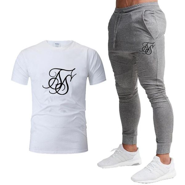 men's tracksuits casual t-shirt and pants suit two-piece gym sportswear brand 2021 summer high-quality cotton, Gray
men's tracksuits casual t-shirt and pants suit two-piece gym sportswear brand 2021 summer high-quality cotton, Gray