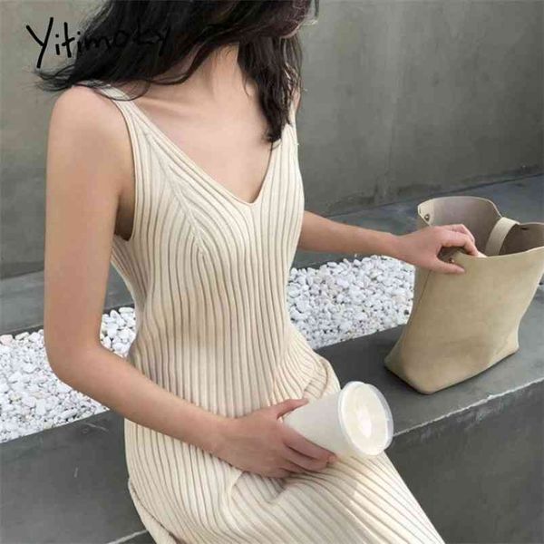 yitimoky ribbed knitted dresses for women summer v-neck black party casual harajuku slim beige pullovers vintage midi dress 210623, Black;gray
yitimoky ribbed knitted dresses for women summer v-neck black party casual harajuku slim beige pullovers vintage midi dress 210623, Black;gray
