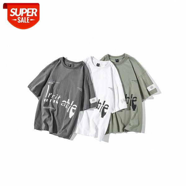 mansclot letter printing labeled loose short sleeve t-shirt men's half #oi0n, White;black
mansclot letter printing labeled loose short sleeve t-shirt men's half #oi0n, White;black