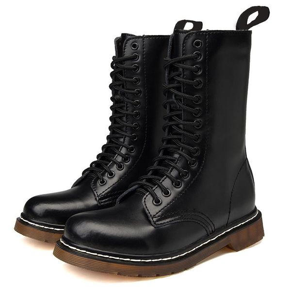 boots classic fashion 14-eye women flat winter with fur black high smooth leather couples man motocyle shoes
boots classic fashion 14-eye women flat winter with fur black high smooth leather couples man motocyle shoes