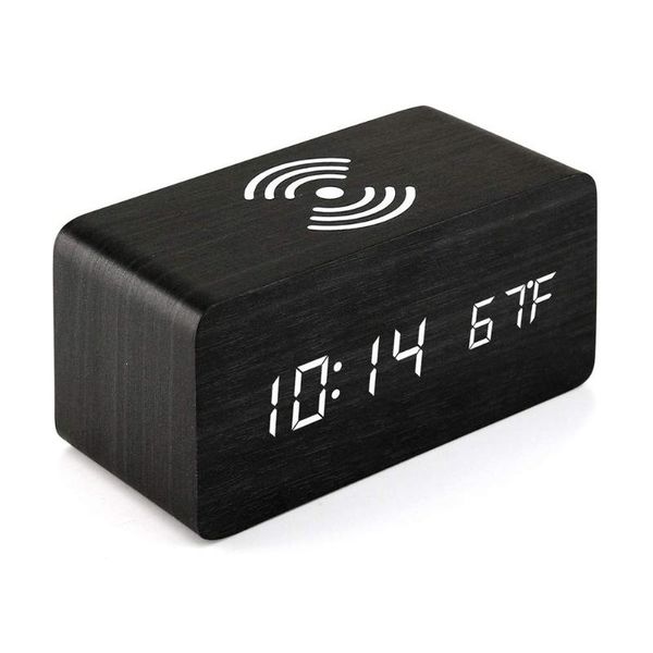 desk & table clocks wooden led digital clock with sound control time date temperature displaying for bedroom office and family
desk & table clocks wooden led digital clock with sound control time date temperature displaying for bedroom office and family