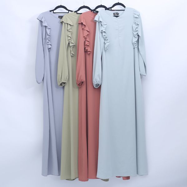 dubai arab hijab dress women muslim loose maxi abaya ruffles draped long sleeve plus size robe dress islamic clothing burka, Red
dubai arab hijab dress women muslim loose maxi abaya ruffles draped long sleeve plus size robe dress islamic clothing burka, Red