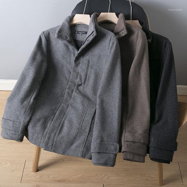 men's wool & blends mens coat fashion jacket zipper color plus size 4xl stand-up collar woolen fall winter 2021 -40, Black
men's wool & blends mens coat fashion jacket zipper color plus size 4xl stand-up collar woolen fall winter 2021 -40, Black