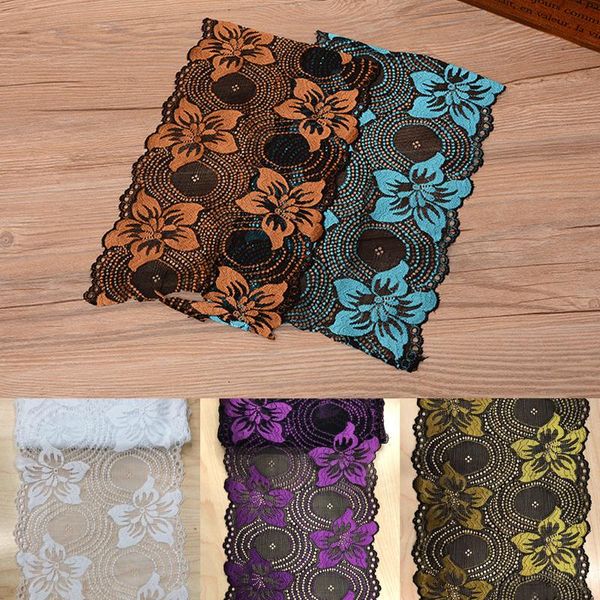 18cm*1yard wide lace ribbon tape trim diy embroidered for sewing decoration fabric bra underwear garment clothes, Pink;blue
18cm*1yard wide lace ribbon tape trim diy embroidered for sewing decoration fabric bra underwear garment clothes, Pink;blue