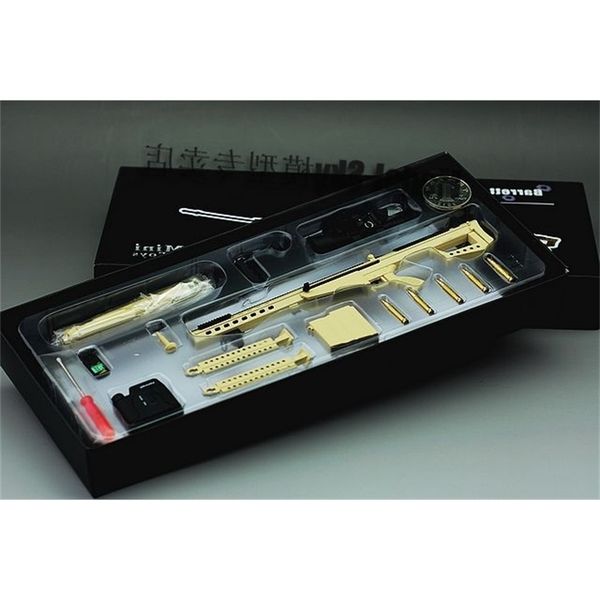 23minitoys 1 / 6 alloy barrett sniper gun model is about 25cm and cannot launch static furnishings
23minitoys 1 / 6 alloy barrett sniper gun model is about 25cm and cannot launch static furnishings