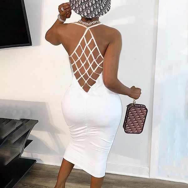 casual dresses women elegant slim fit backless midi dress s sleeveless halter hollow-out bodycon party, Black;gray
casual dresses women elegant slim fit backless midi dress s sleeveless halter hollow-out bodycon party, Black;gray