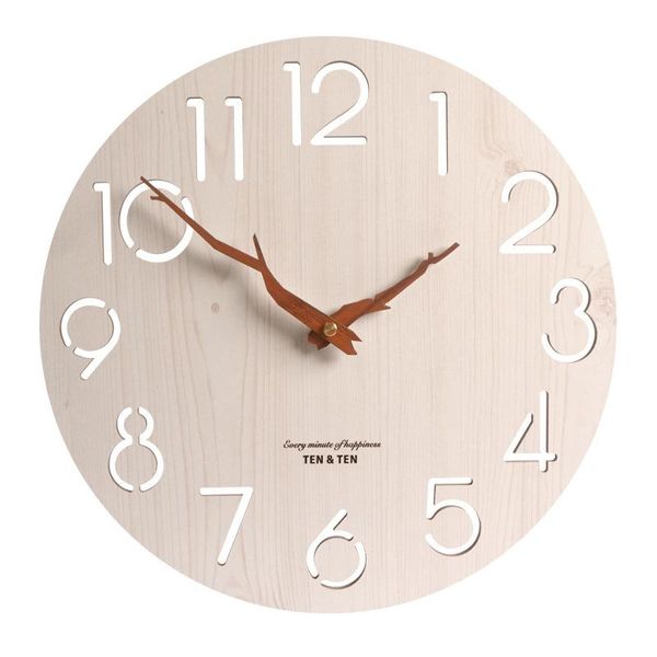 wall clocks wooden 3d clock modern minimalist living room mute nordic home decoration 12 inches
wall clocks wooden 3d clock modern minimalist living room mute nordic home decoration 12 inches