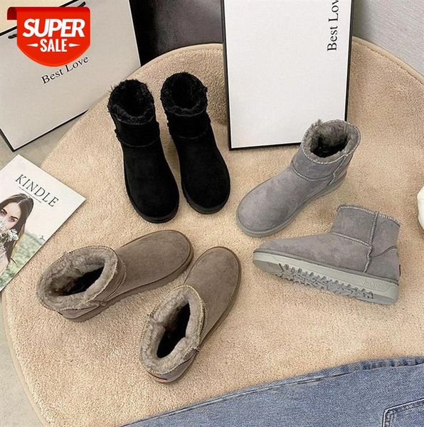 snow boots women's super thick velvet student classic day cotton plus couple big shoes #zc8t
snow boots women's super thick velvet student classic day cotton plus couple big shoes #zc8t