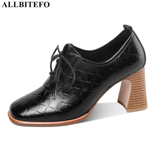 dress shoes allbitefo square toe genuine leather brand high heels wedding women thick heles office ladies autumn, Black
dress shoes allbitefo square toe genuine leather brand high heels wedding women thick heles office ladies autumn, Black