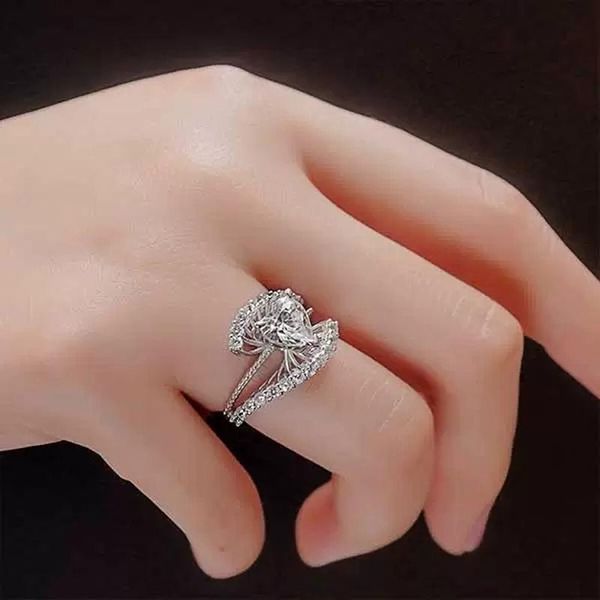 wedding rings caoshi stylish women trendy female fashionable party accessories with brilliant zirconia luxury lady personality jewelry, Slivery;golden
wedding rings caoshi stylish women trendy female fashionable party accessories with brilliant zirconia luxury lady personality jewelry, Slivery;golden