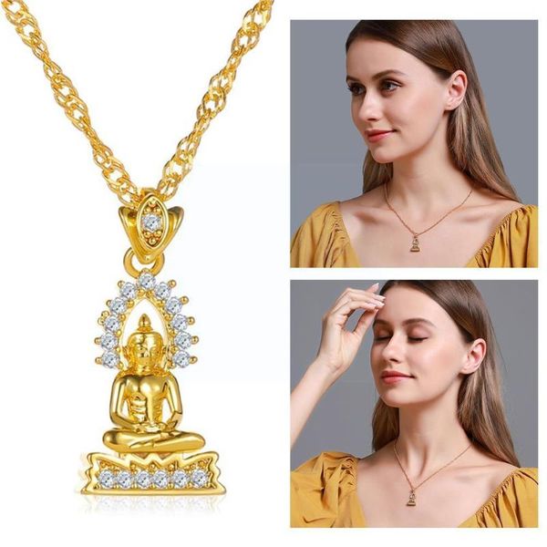 pendant necklaces fashion fine thailand gold plated buddha statue necklace jewelry buddhist men nepal and believers wo g3z2, Silver
pendant necklaces fashion fine thailand gold plated buddha statue necklace jewelry buddhist men nepal and believers wo g3z2, Silver