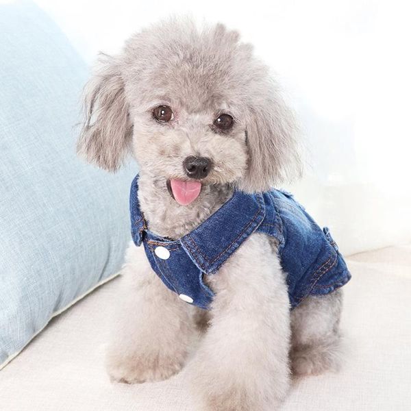 dog apparel autumn puppy hole denim t-shirt jeans pet cat vest shirt clothes casual cowboy jacket for small dogs chihuahua coat costume
dog apparel autumn puppy hole denim t-shirt jeans pet cat vest shirt clothes casual cowboy jacket for small dogs chihuahua coat costume