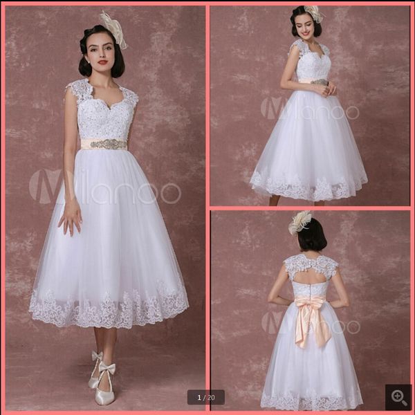 vestido de festa white tulle short wedding dresses beaded sashes a line lace appliques cap sleeve informal bridal gowns tea length petite op
vestido de festa white tulle short wedding dresses beaded sashes a line lace appliques cap sleeve informal bridal gowns tea length petite op
