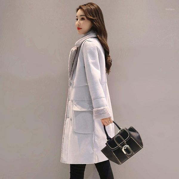 women's wool & blends 2021 winter jacket long sleeve warm coat parka light cotton thread fashion cashmere, Black
women's wool & blends 2021 winter jacket long sleeve warm coat parka light cotton thread fashion cashmere, Black