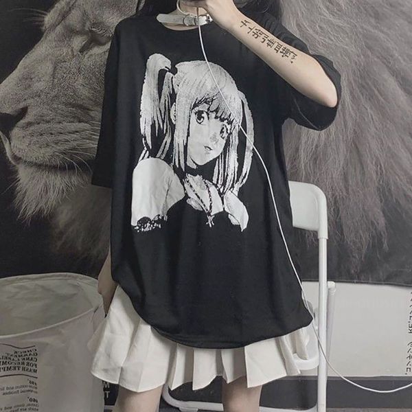 anime graphic t shirts women summer japanese style alt clothes aesthetic e girl mujer mingliusili black goth tee shirt 220224, White
anime graphic t shirts women summer japanese style alt clothes aesthetic e girl mujer mingliusili black goth tee shirt 220224, White