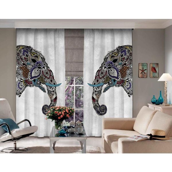 cipcici ethnic elephant figure blackout 2 panels curtain kids room living child grey interstellar & drapes
cipcici ethnic elephant figure blackout 2 panels curtain kids room living child grey interstellar & drapes