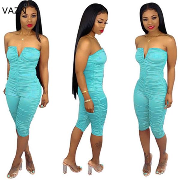 women's jumpsuits & rompers vazn wny8790 strapless cal-length club fashion 2 color high waist women skinny pencil, Black;white
women's jumpsuits & rompers vazn wny8790 strapless cal-length club fashion 2 color high waist women skinny pencil, Black;white