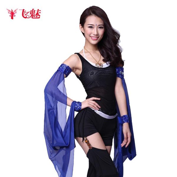 belly dance clothing accessories decorative beaded chiffon sleeves arm sleeve / ring stage wear, Black;red
belly dance clothing accessories decorative beaded chiffon sleeves arm sleeve / ring stage wear, Black;red