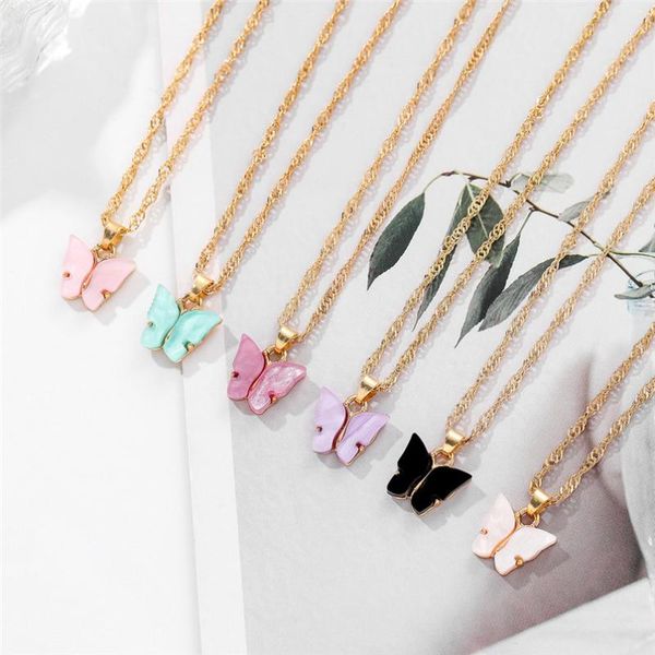 earrings & necklace bohemian women candy color butterfly pendant necklaces multicolour for trendy fashion jewelry clavicle wholesale-a, Silver
earrings & necklace bohemian women candy color butterfly pendant necklaces multicolour for trendy fashion jewelry clavicle wholesale-a, Silver