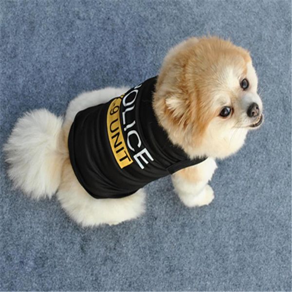 fashion pet vest dog and cat summer t-shirt clothing tricolor polyester cotton short sleeve lettered print pattern apparel
fashion pet vest dog and cat summer t-shirt clothing tricolor polyester cotton short sleeve lettered print pattern apparel