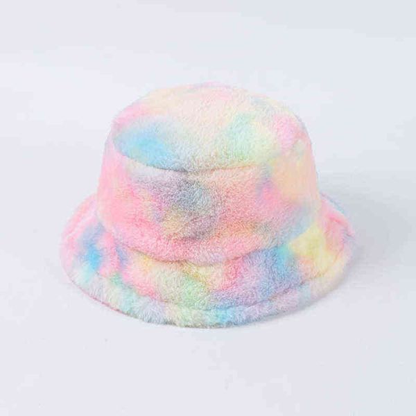 harajuku sweet girls rainbow bucket hat women winter soft warm faux fur panama chic street tie dye vacation hats streetwear, Blue;gray
harajuku sweet girls rainbow bucket hat women winter soft warm faux fur panama chic street tie dye vacation hats streetwear, Blue;gray