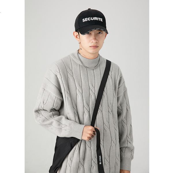 men's sweaters masculine solid color winter coats around the neck casual pullovers bundled wool women's sweater loose knitting cas, White;black
men's sweaters masculine solid color winter coats around the neck casual pullovers bundled wool women's sweater loose knitting cas, White;black