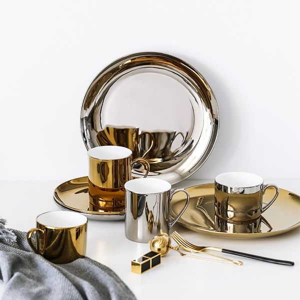 mugs 1pc simple ceramic coffee mug bone porcelain water cup dinner plate couple cups gold plated drinkware 8 /10 inch dessert
mugs 1pc simple ceramic coffee mug bone porcelain water cup dinner plate couple cups gold plated drinkware 8 /10 inch dessert