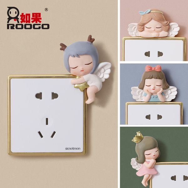 stickers if luminous cartoon angel switch is pasted on the wall, paste protective cover, creative stereo light , decorative socket panel cov
stickers if luminous cartoon angel switch is pasted on the wall, paste protective cover, creative stereo light , decorative socket panel cov