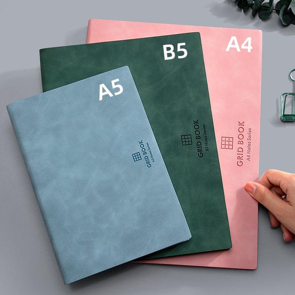notepads a4/b5/a5 grid diary notebook sketchbook school supplies leather journal planner agenda thickened large notepad office stationery, Purple;pink
notepads a4/b5/a5 grid diary notebook sketchbook school supplies leather journal planner agenda thickened large notepad office stationery, Purple;pink