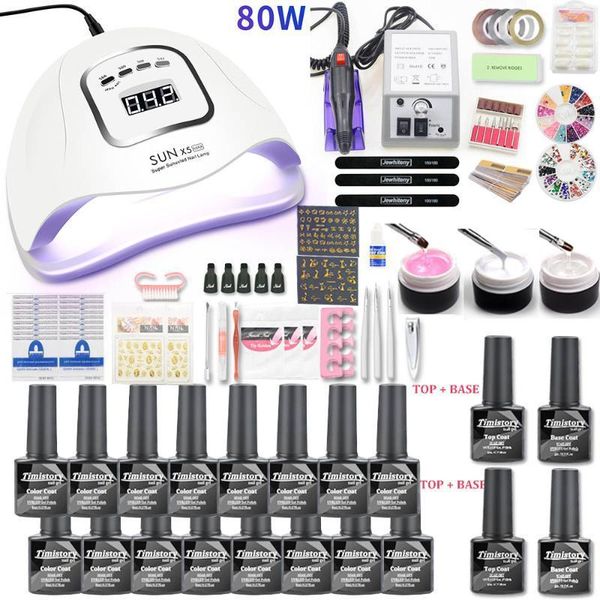 colors gel varnish nail polish kit set uv led lamp 20000rpm electric drill machine manicure art tool1
colors gel varnish nail polish kit set uv led lamp 20000rpm electric drill machine manicure art tool1