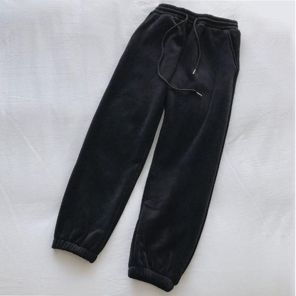 women's pants & capris sports wear autumn winter plus velvet thick loose leggings thin wide-leg casual ins homewear black trousers, Black;white
women's pants & capris sports wear autumn winter plus velvet thick loose leggings thin wide-leg casual ins homewear black trousers, Black;white