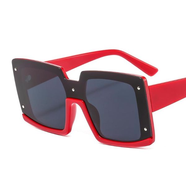 sunglasses trendy colored half frame square women brand eyeglasses street beat shopping gafas uv400, White;black
sunglasses trendy colored half frame square women brand eyeglasses street beat shopping gafas uv400, White;black