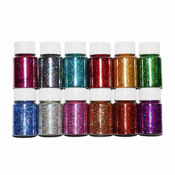 nail glitter 12g/box rainbow colors holographic powder 12 holo laser cosmetic festival dust pigment, Silver;gold
nail glitter 12g/box rainbow colors holographic powder 12 holo laser cosmetic festival dust pigment, Silver;gold