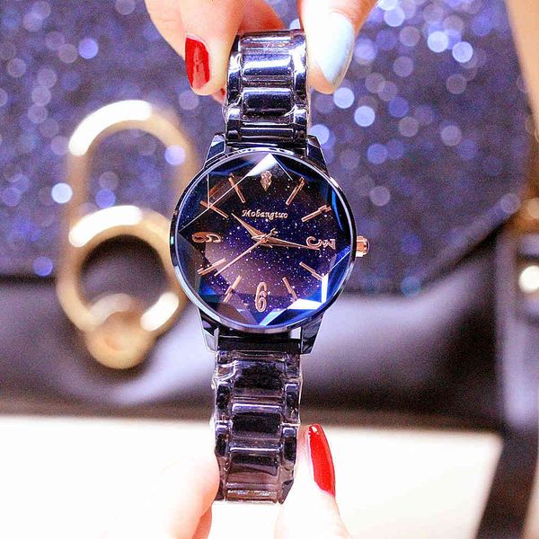 watch fashion personality women's star face steel band bracelet quartz waterproof, Slivery;brown
watch fashion personality women's star face steel band bracelet quartz waterproof, Slivery;brown