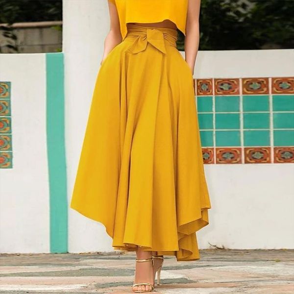 spring sundress stylish women skirt high waist maxi dress casual asymmetrical vestidos female solid skirts oversized robe, Black
spring sundress stylish women skirt high waist maxi dress casual asymmetrical vestidos female solid skirts oversized robe, Black