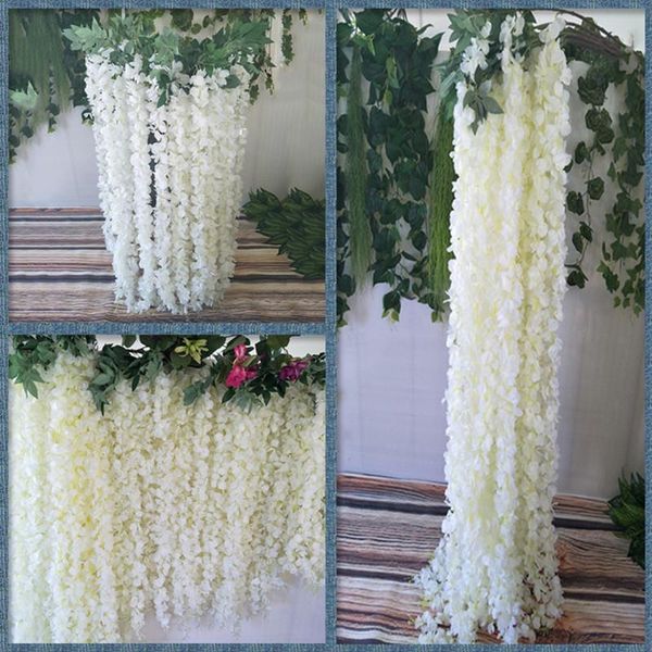 forks/ stem white artificial silk wisteria flower string encryption garland vine for home wall hanging wedding diy supplies decorative flowe
forks/ stem white artificial silk wisteria flower string encryption garland vine for home wall hanging wedding diy supplies decorative flowe
