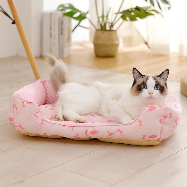 kennels & pens summer cooling pet bed cat dog mats washable sleeping cushion breathable comfy pad cats sofa cool nest supplies
kennels & pens summer cooling pet bed cat dog mats washable sleeping cushion breathable comfy pad cats sofa cool nest supplies