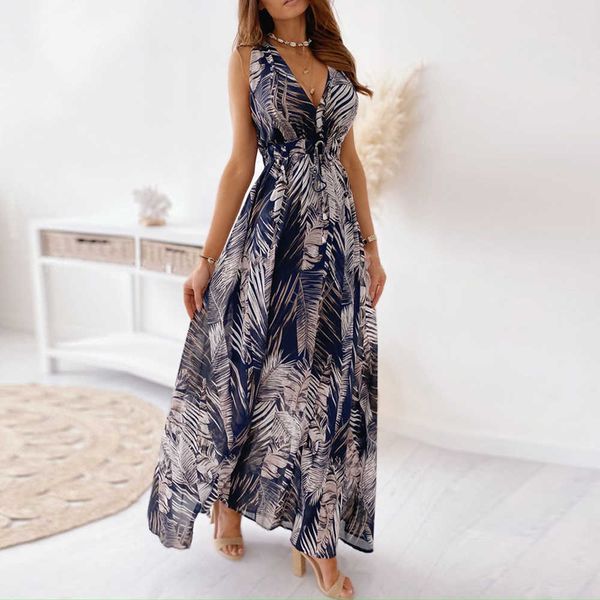 ladies floral print long boho beach summer dress women sundress v-neck sleeveless lace up maxi vintage femme vestidos 210526, Black;gray
ladies floral print long boho beach summer dress women sundress v-neck sleeveless lace up maxi vintage femme vestidos 210526, Black;gray